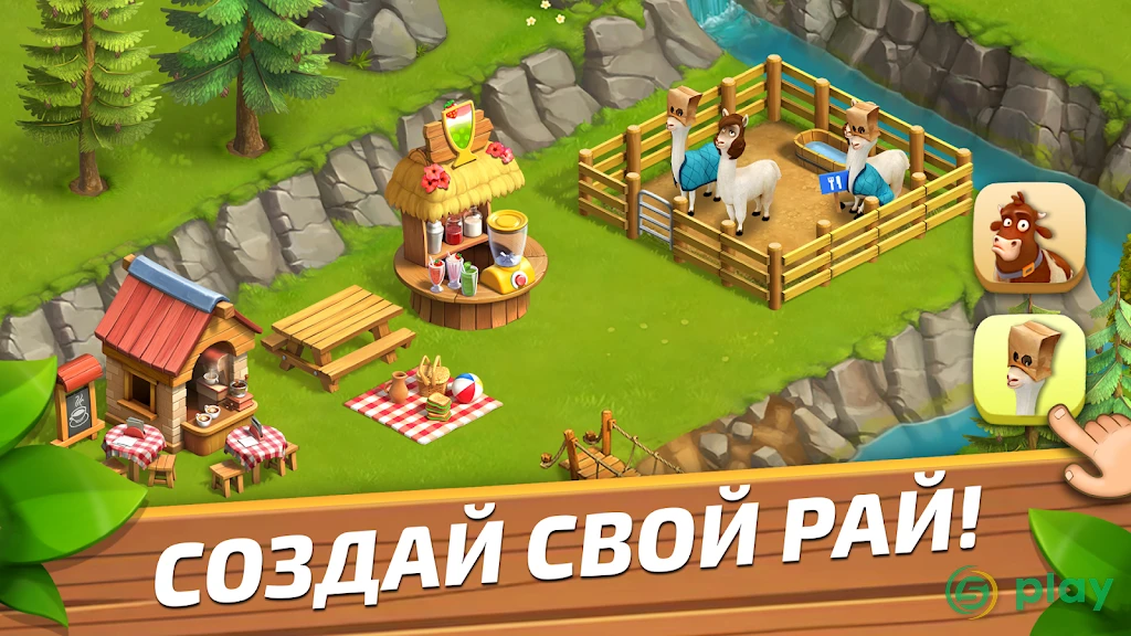 Funky Bay – Ферма и Экспедиции — скриншот 1