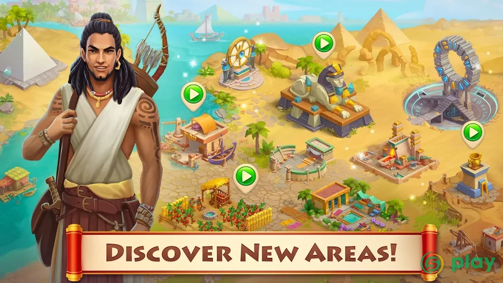 Cradle of Empire・Puzzle Spiele — скриншот 4