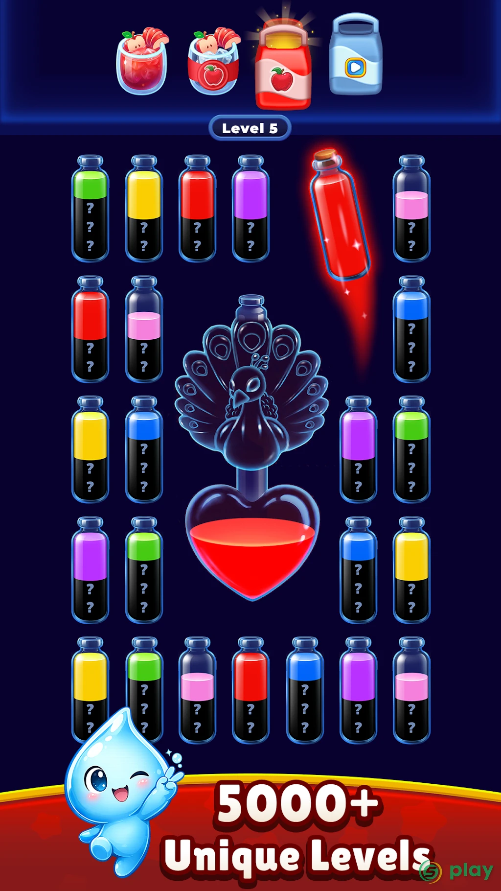 Water Sort Puzzle — скриншот 2