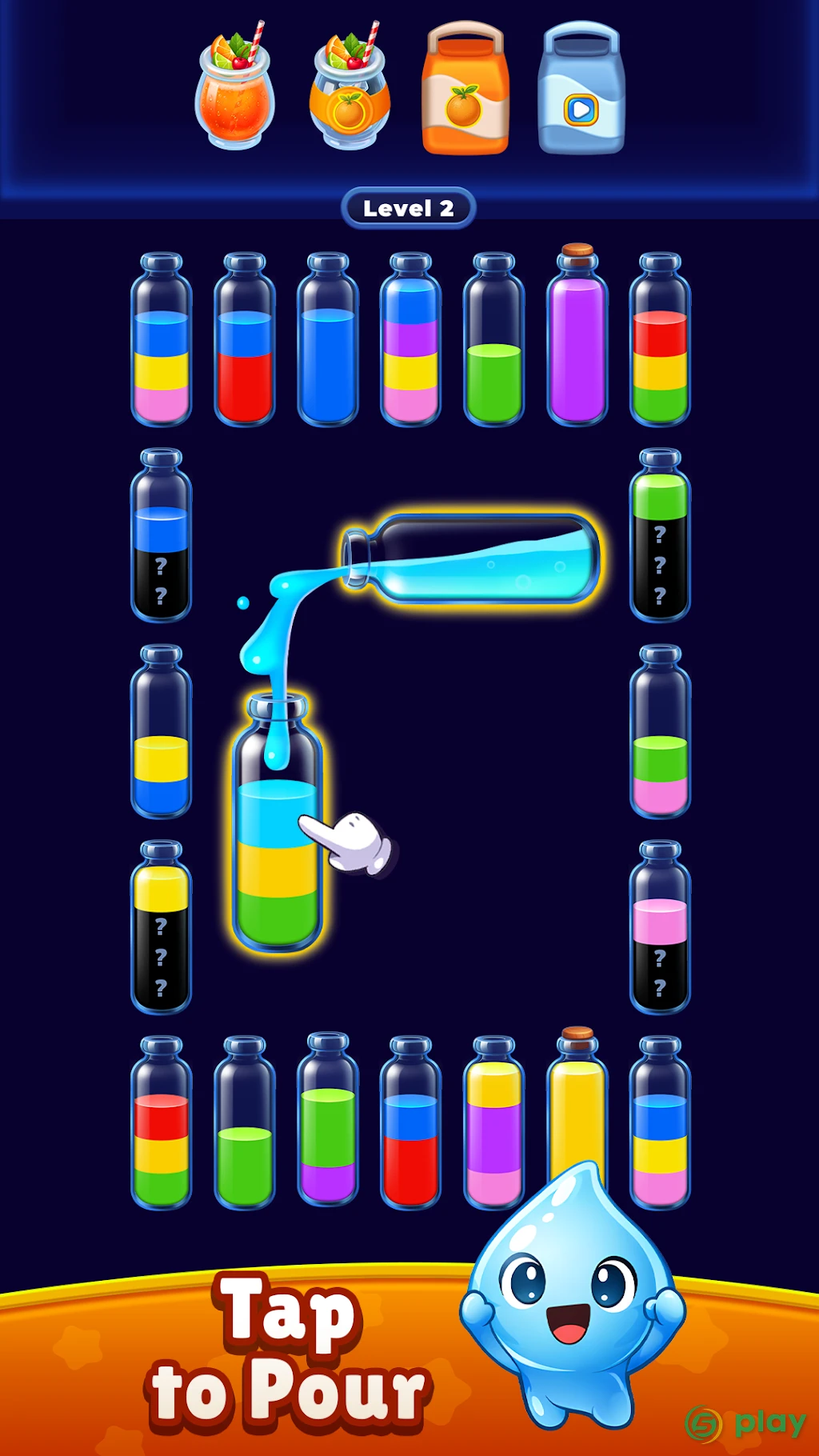 Water Sort Puzzle — скриншот 3