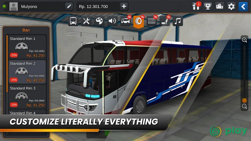 Bus Simulator Indonesia — скриншот 3