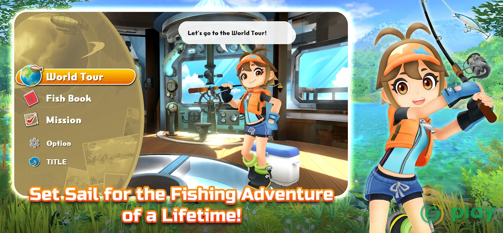 Crunchyroll: Fishing Star WT — скриншот 2