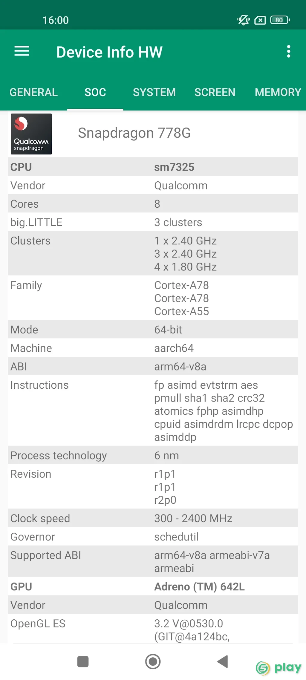Device Info HW+ — скриншот 3