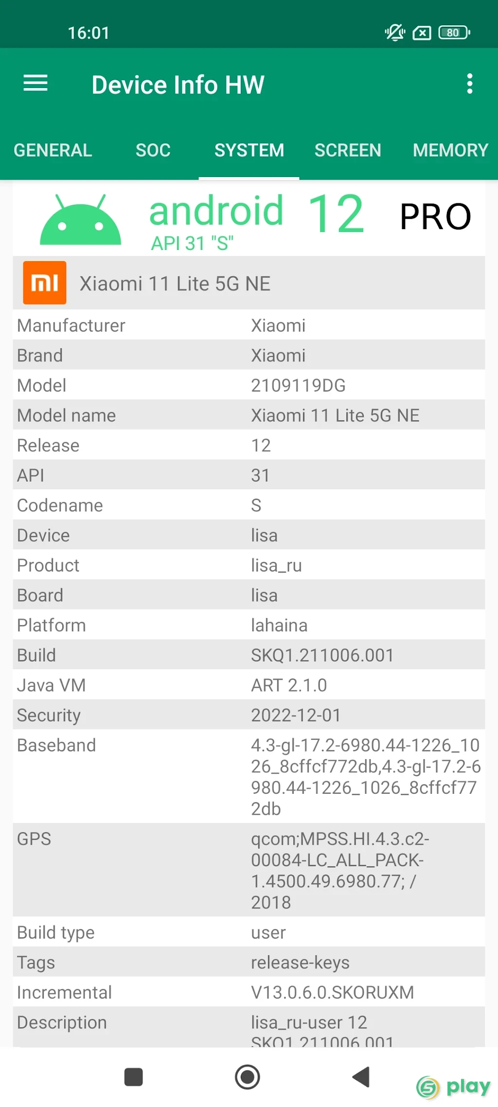 Device Info HW+ — скриншот 7
