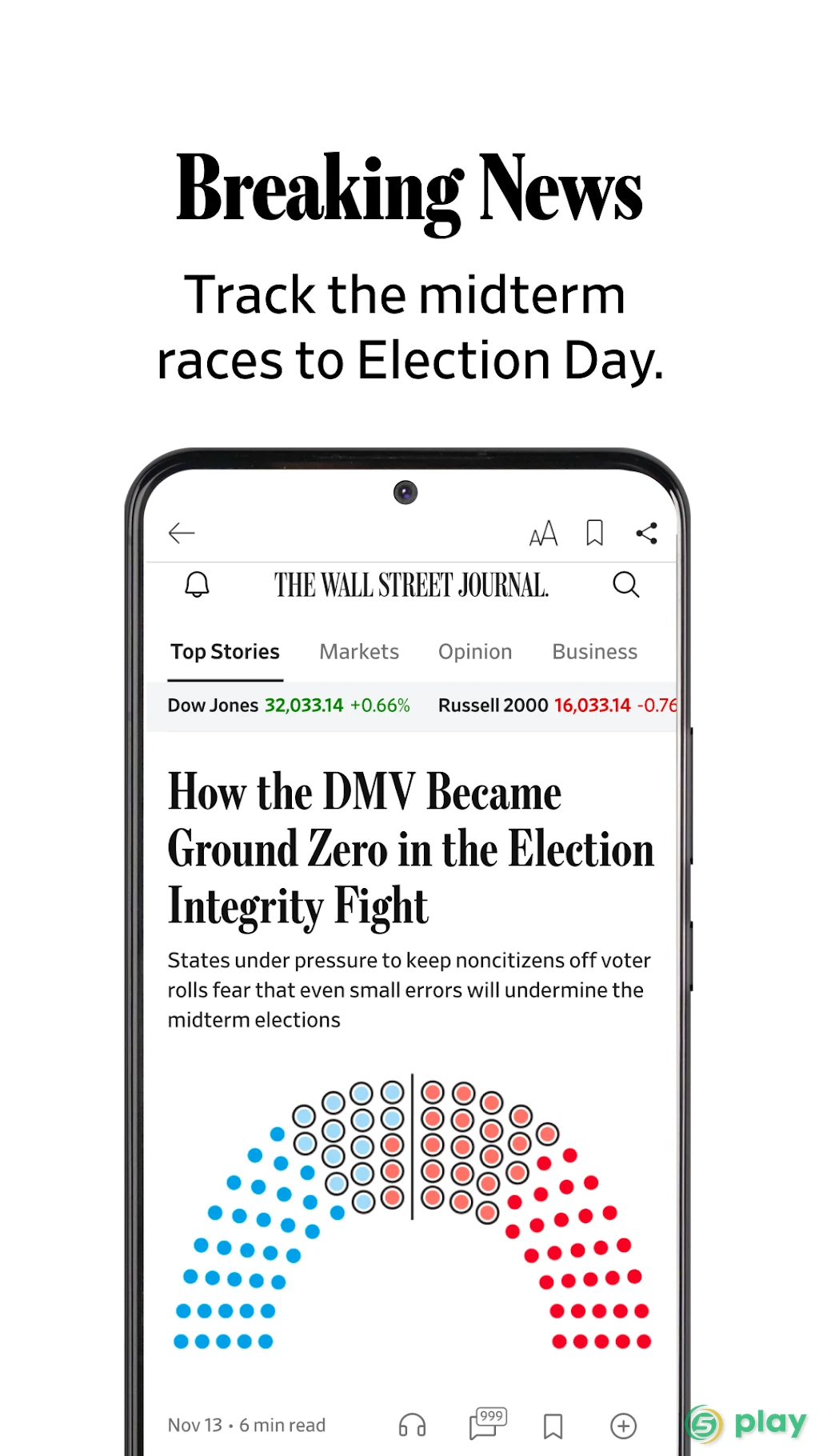 The Wall Street Journal: Business & Market News — скриншот 1