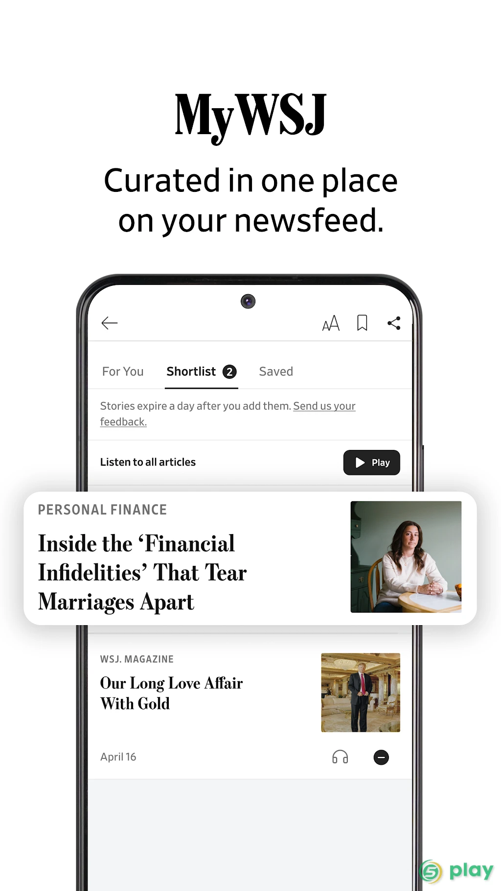 The Wall Street Journal: Business & Market News — скриншот 2