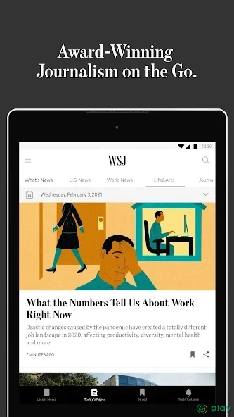 The Wall Street Journal: Business & Market News — скриншот 7