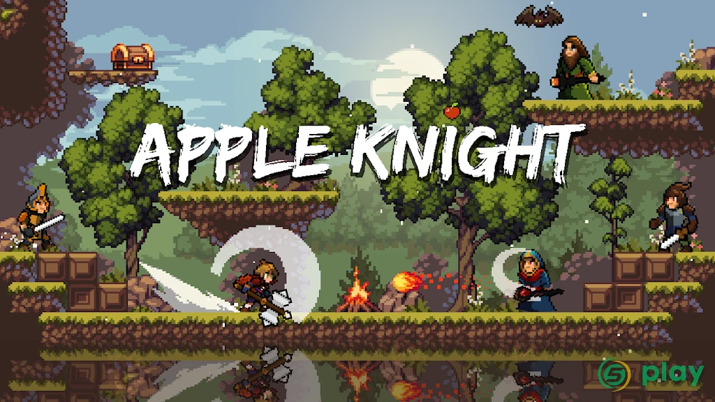 Apple Knight: Action Platformer — скриншот 1