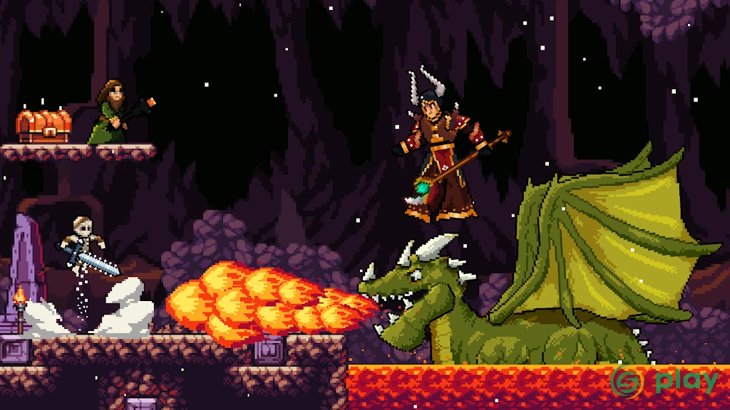 Apple Knight: Action Platformer — скриншот 3