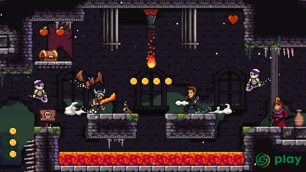 Apple Knight: Action Platformer — скриншот 4