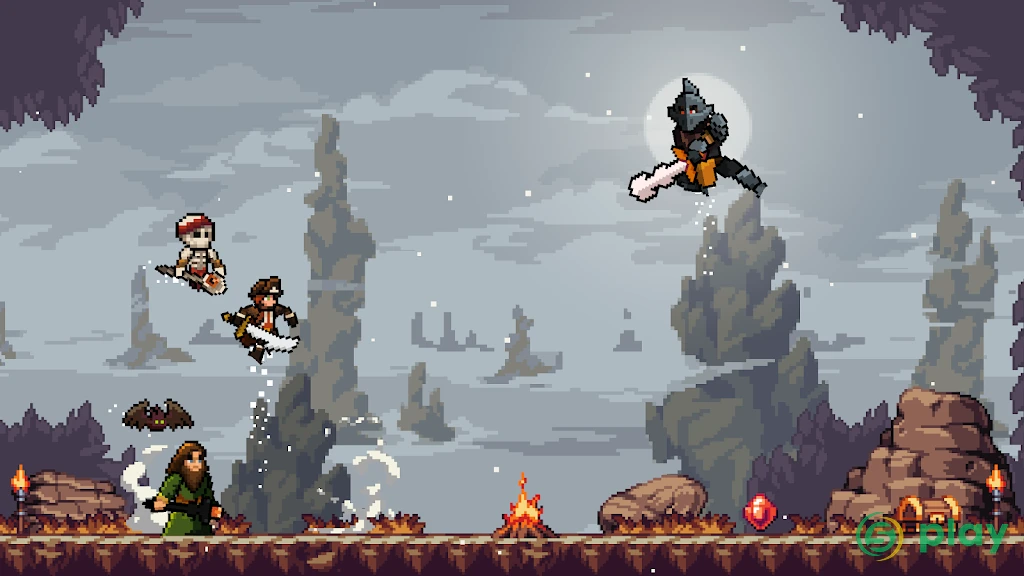 Apple Knight: Action Platformer — скриншот 5