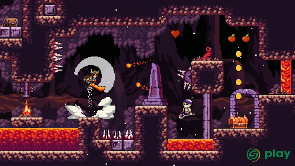 Apple Knight: Action Platformer — скриншот 8