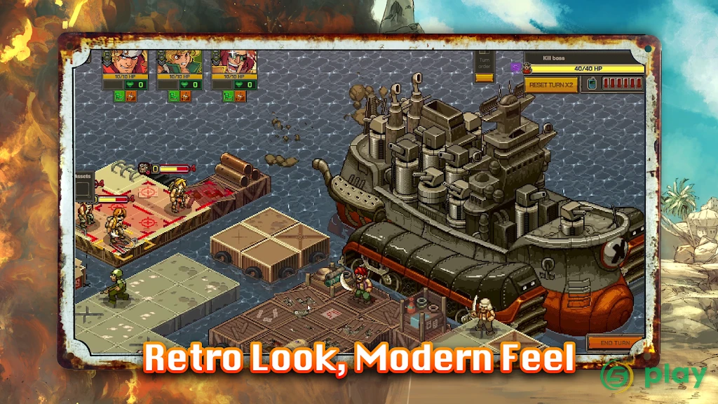 Crunchyroll: Metal Slug Tactics — скриншот 5