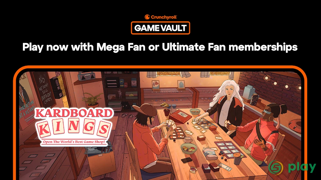 Crunchyroll: Kardboard Kings — скриншот 1