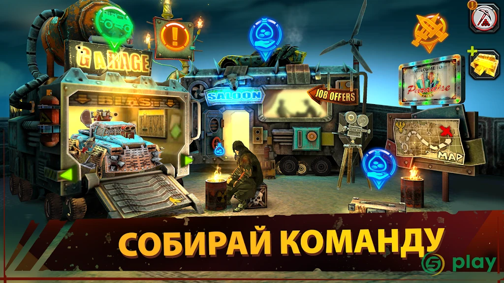 Dead Paradise Car Race Shooter — скриншот 7
