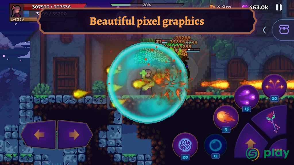 Moonrise Arena - Pixel RPG — скриншот 3