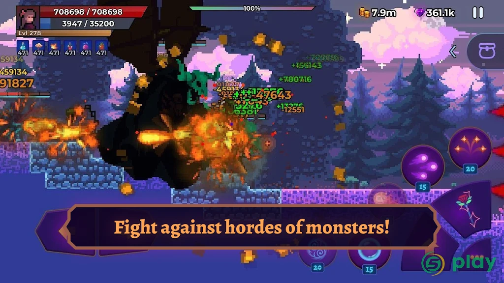 Moonrise Arena - Pixel RPG — скриншот 4