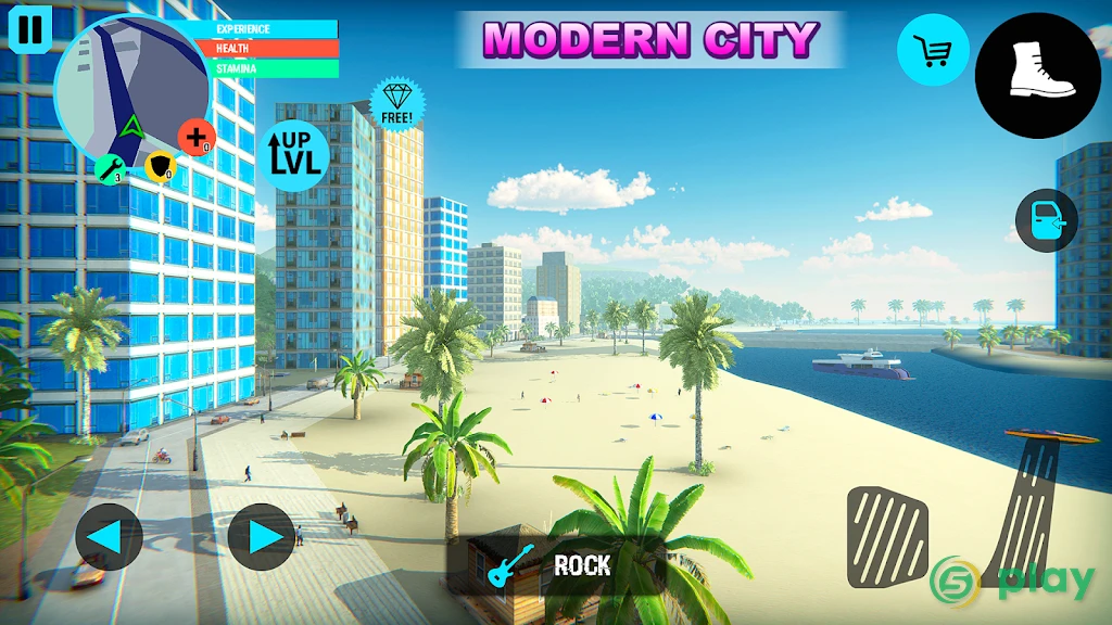 Rio crime city: mafia gangster — скриншот 1