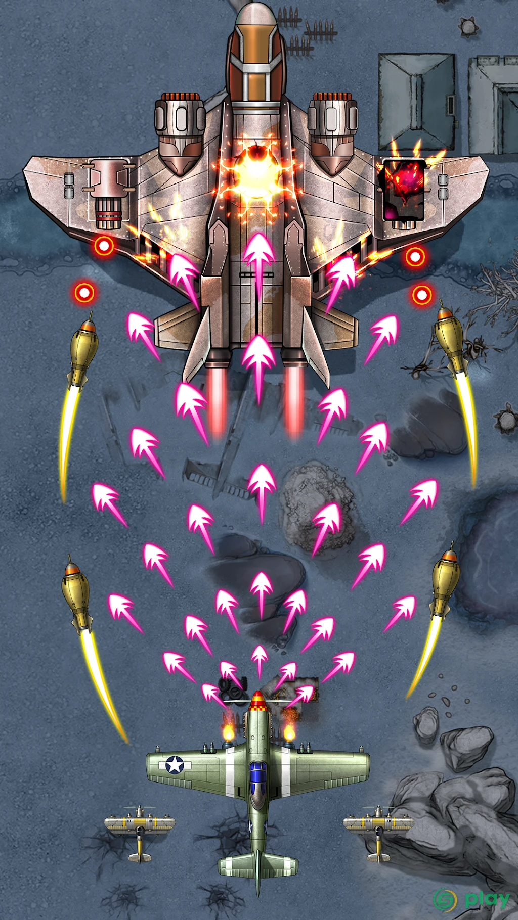 1941 AirAttack: Airplane Games — скриншот 5