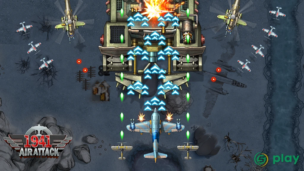 1941 AirAttack: Airplane Games — скриншот 6