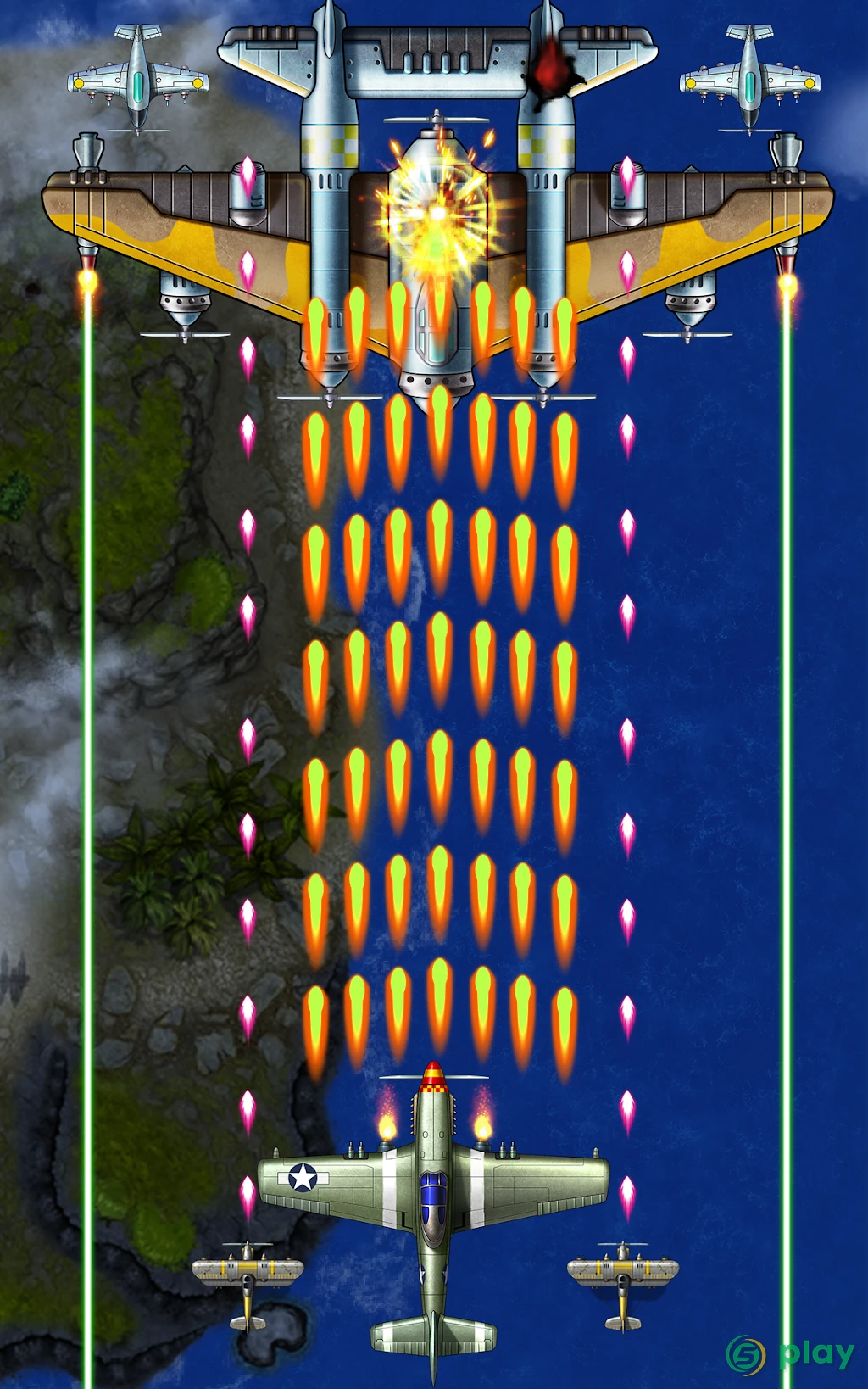 1941 AirAttack: Airplane Games — скриншот 9