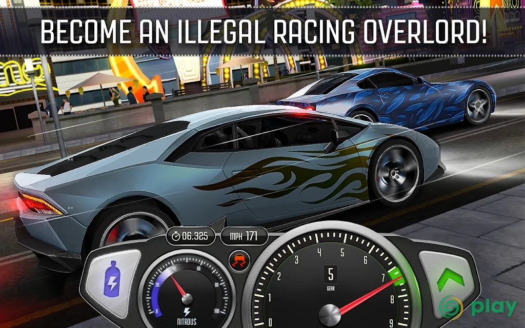 Top Speed: Скоростные гонки и дрэг-рейсинг — скриншот 4