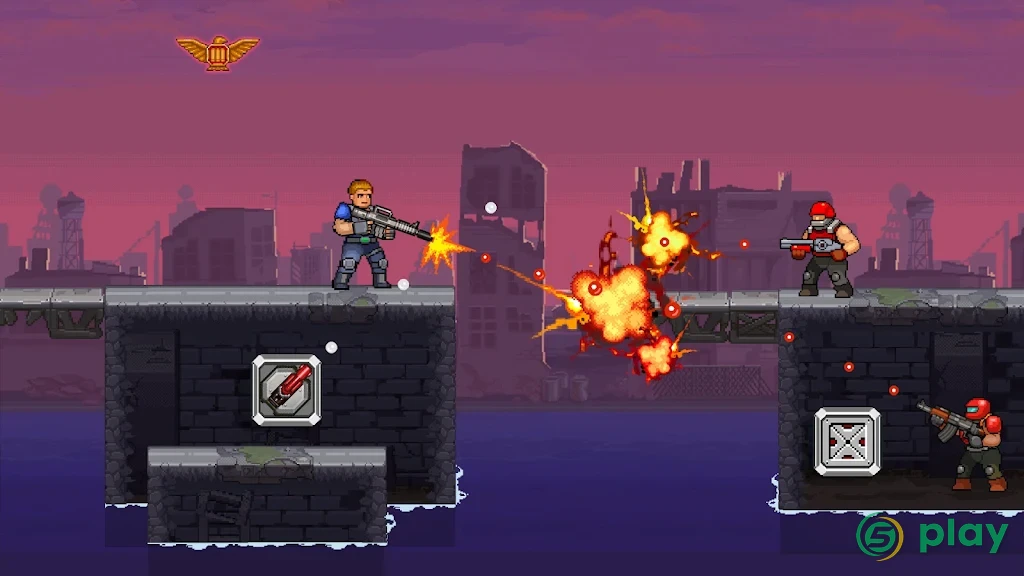 Gun Force: беги и стреляй — скриншот 3