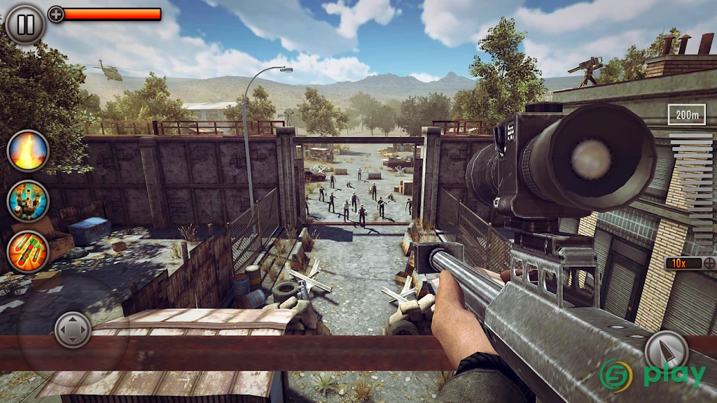Last Hope Sniper - Zombie War — скриншот 1