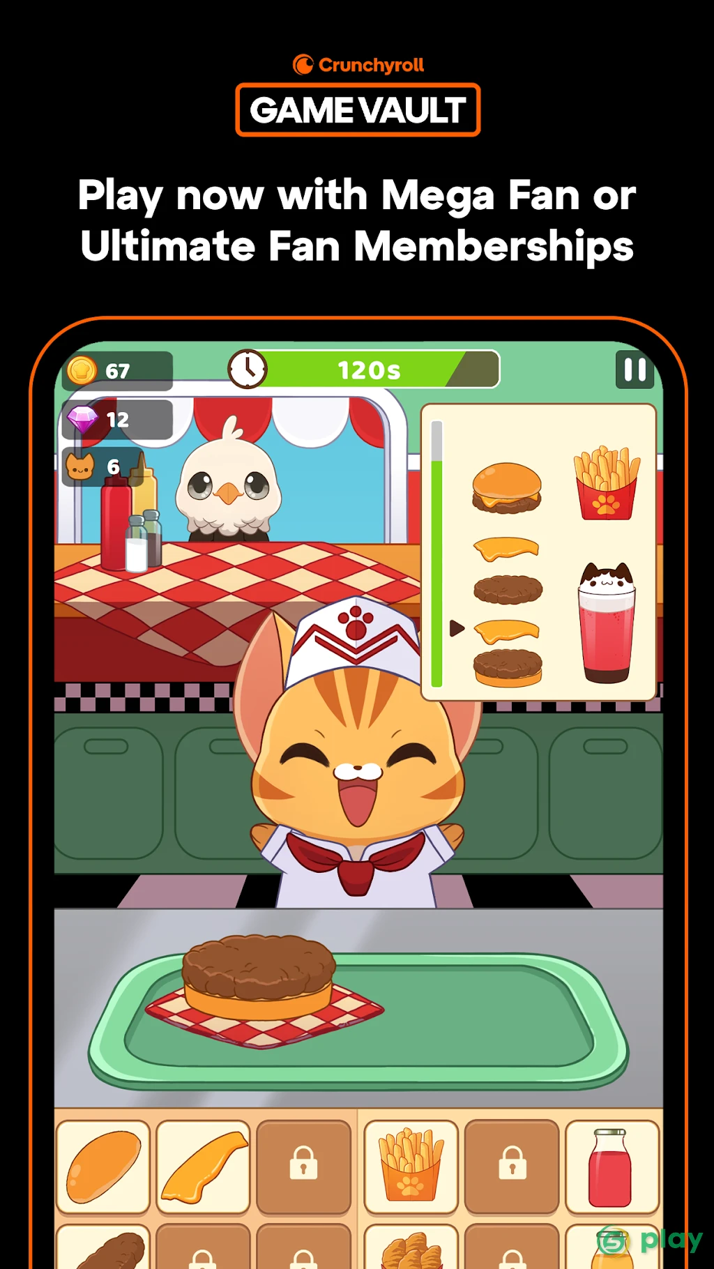 Crunchyroll: Kawaii Kitchen — скриншот 2