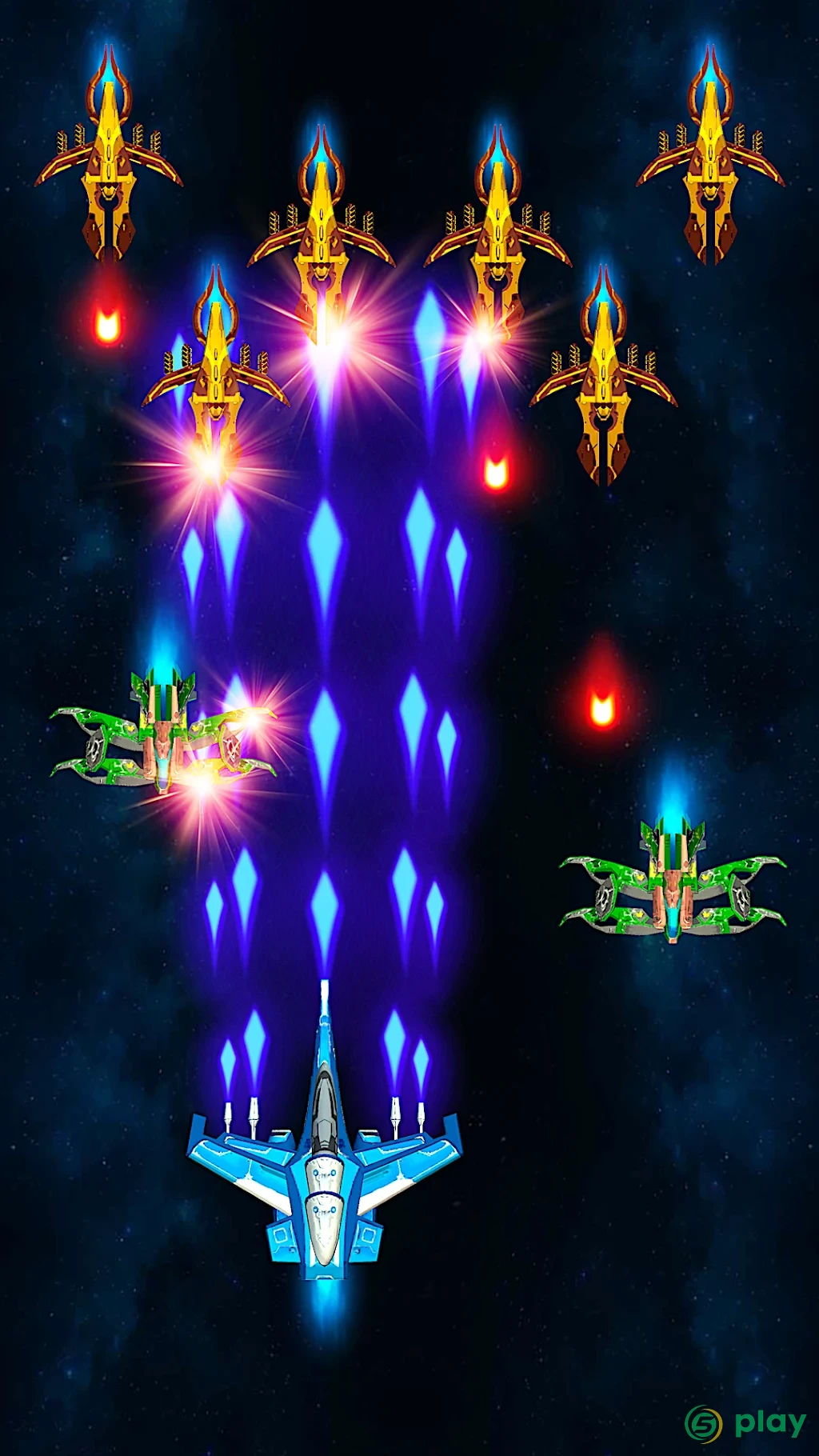 Space Shooter : Star Squadron — скриншот 1