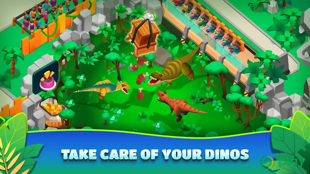 Dinosaur Park - Jurassic Tycoon — скриншот 4