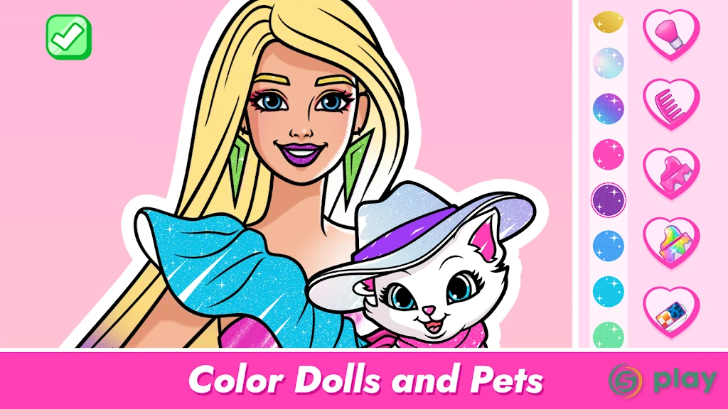 Barbie Color Creations — скриншот 2