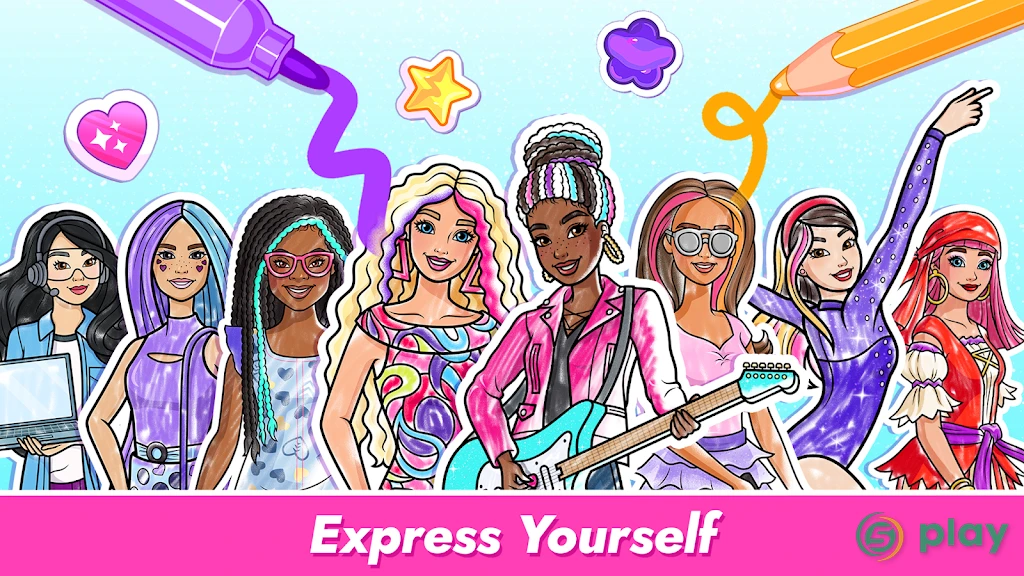 Barbie Color Creations — скриншот 5