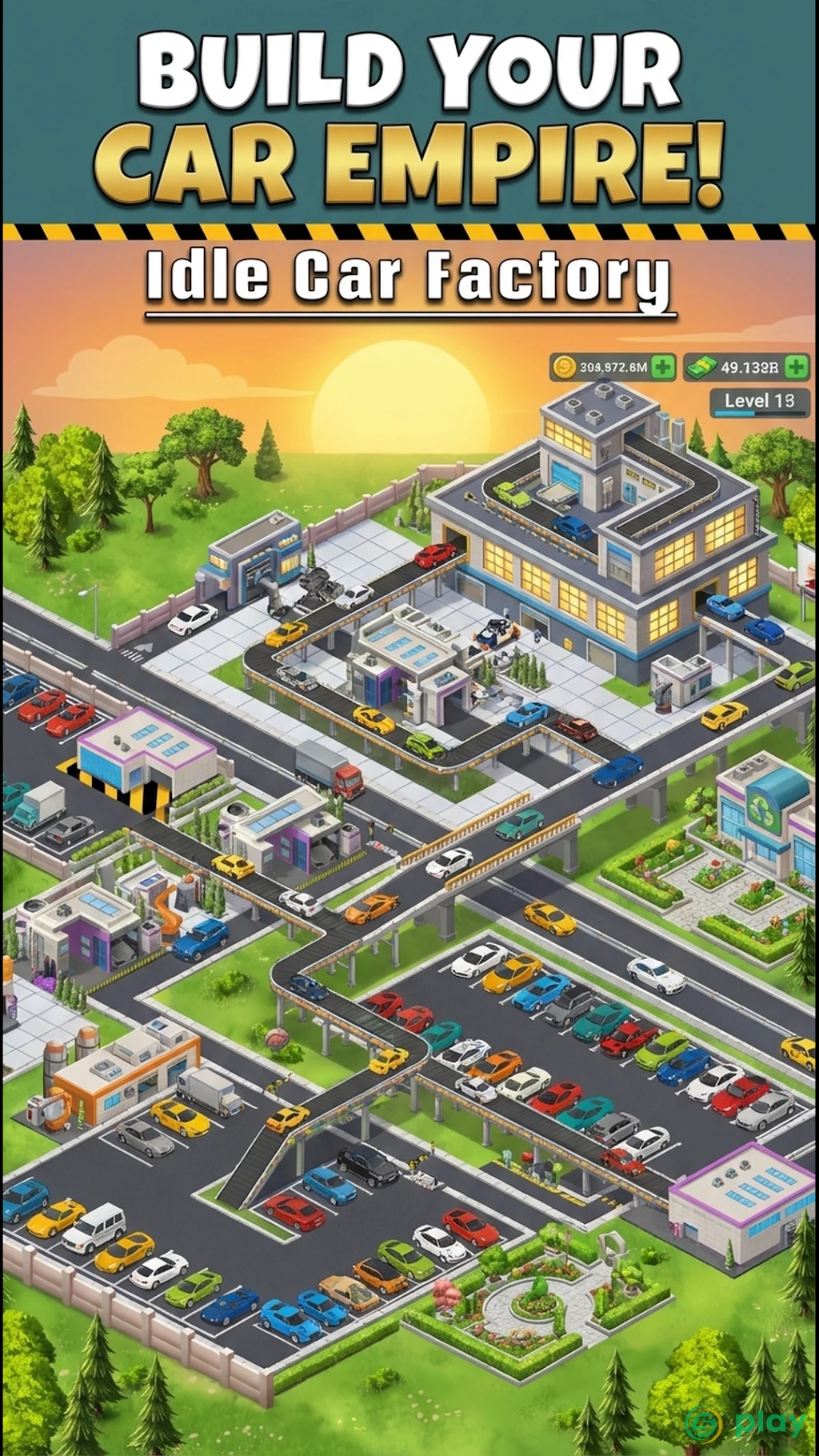 Idle Car Factory: Car Builder — скриншот 3