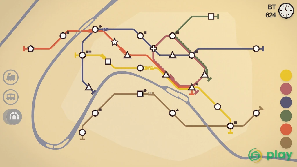Mini Metro — скриншот 6