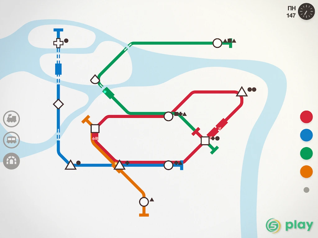 Mini Metro — скриншот 7