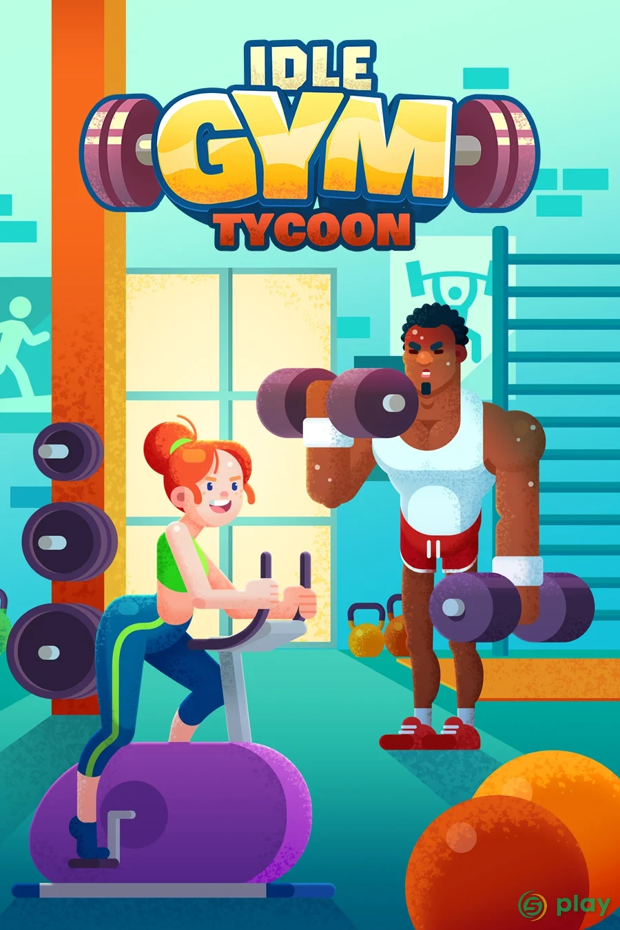 Idle Fitness Gym Tycoon - Workout Simulator Game — скриншот 1