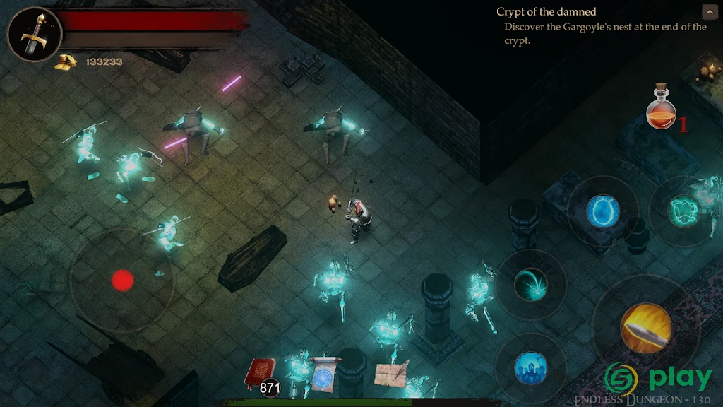 Powerlust - action RPG roguelike — скриншот 1