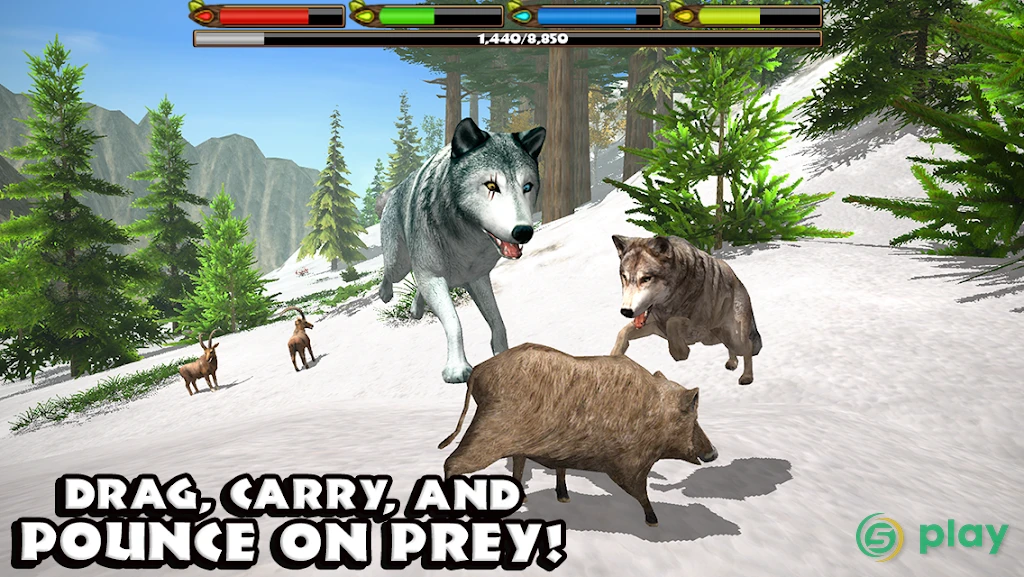 Ultimate Wolf Simulator 2 — скриншот 3