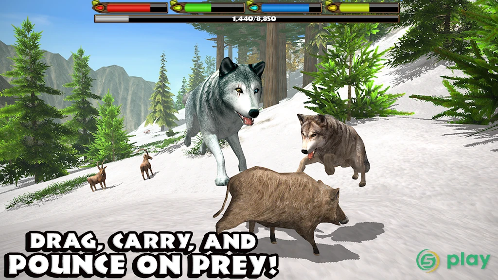 Ultimate Wolf Simulator 2 — скриншот 8