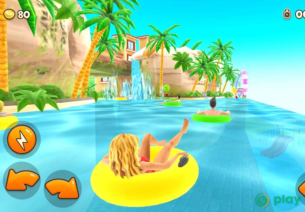 Uphill Rush Water Park Racing — скриншот 1