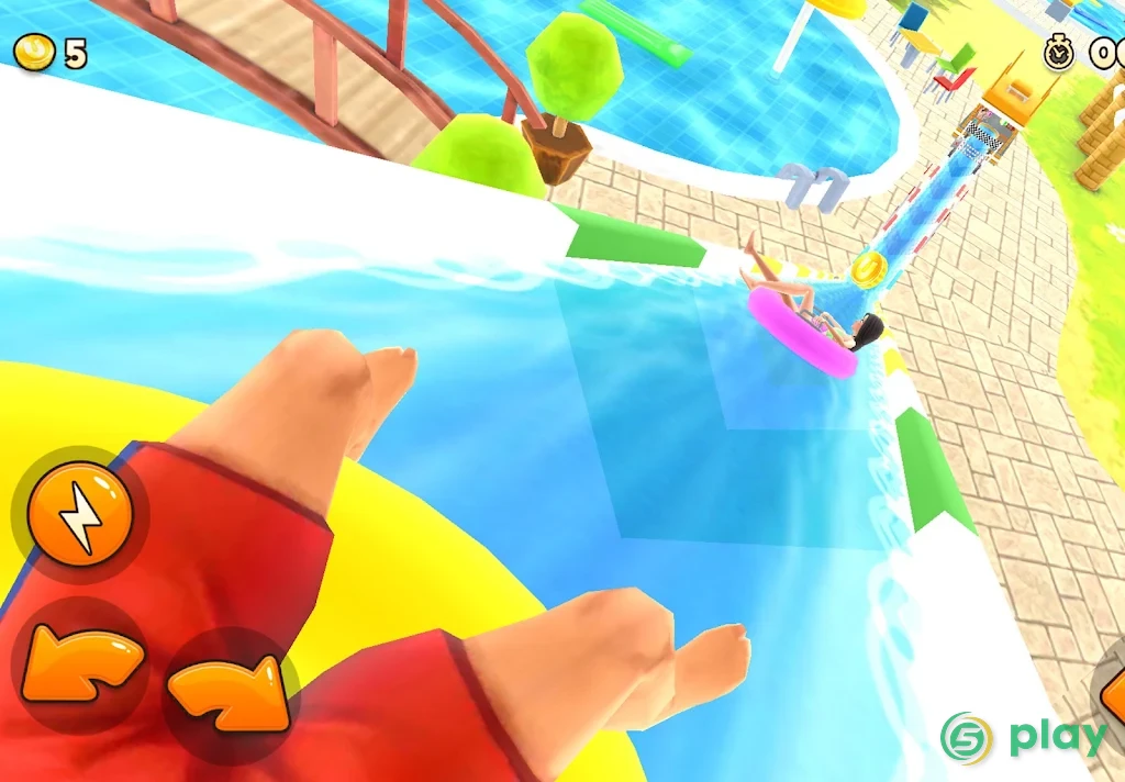Uphill Rush Water Park Racing — скриншот 2