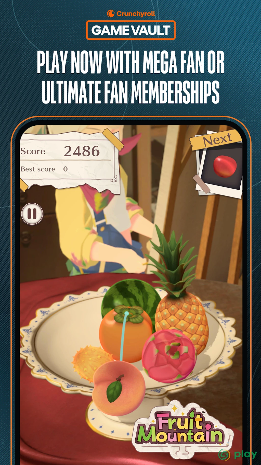 Crunchyroll: Fruit Mountain — скриншот 2