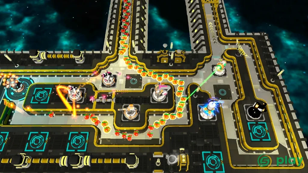 Sci Fi Tower Defense Offline Game. Module TD — скриншот 2