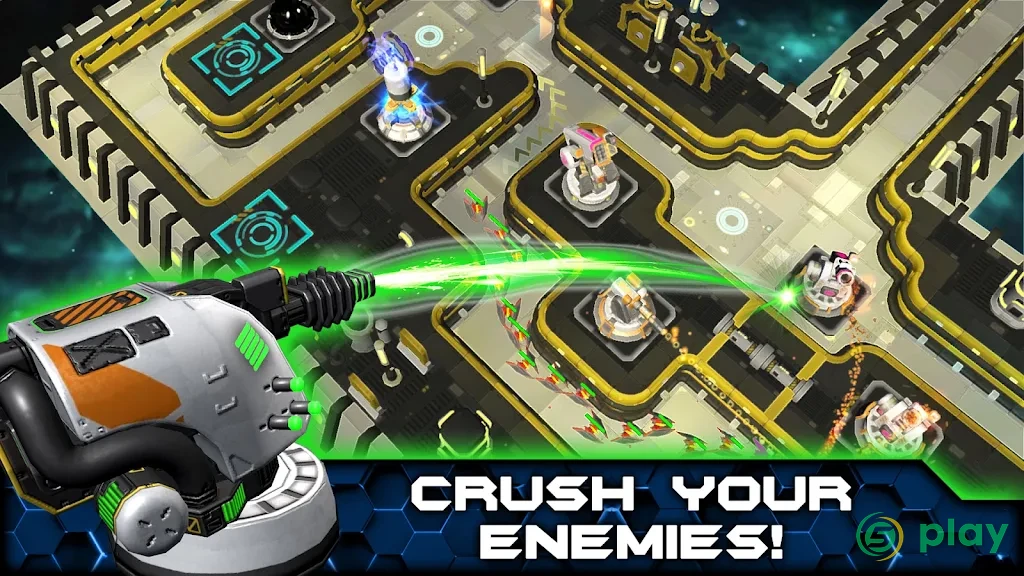 Sci Fi Tower Defense Offline Game. Module TD — скриншот 3