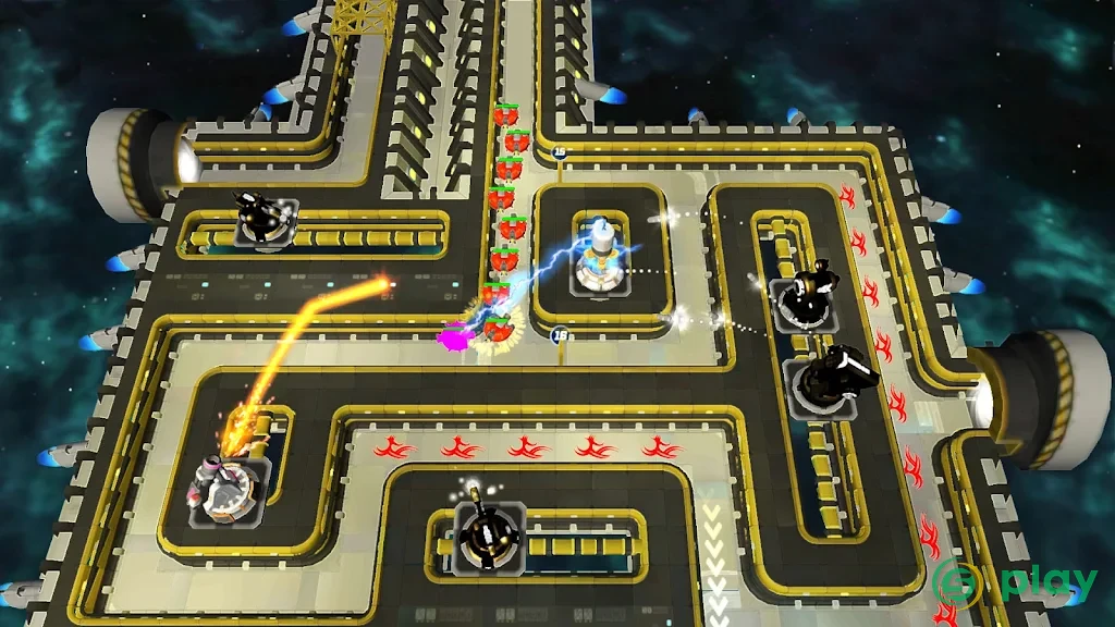 Sci Fi Tower Defense Offline Game. Module TD — скриншот 7
