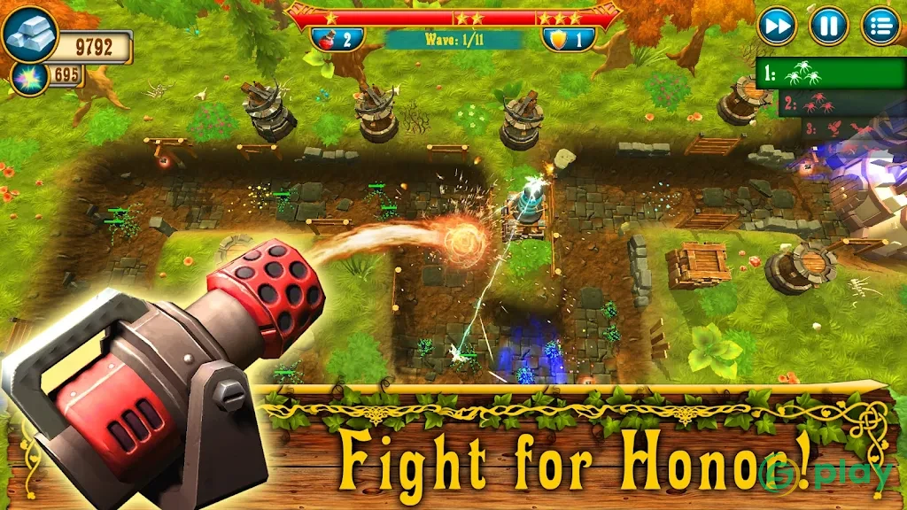 Fantasy Realm TD: Tower Defense Game — скриншот 3