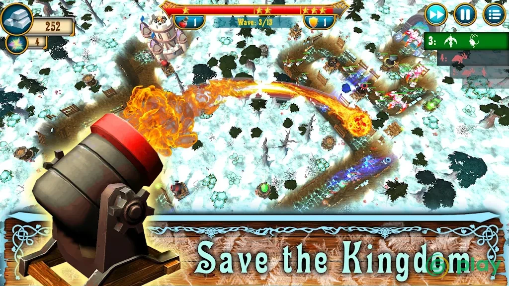 Fantasy Realm TD: Tower Defense Game — скриншот 4
