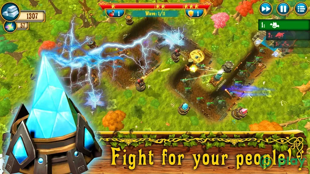 Fantasy Realm TD: Tower Defense Game — скриншот 6
