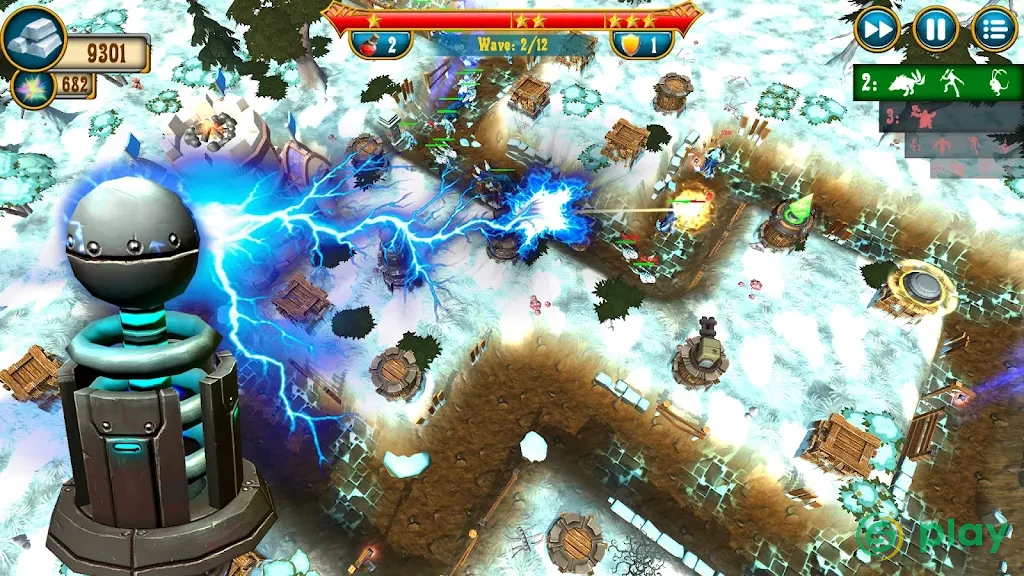 Fantasy Realm TD: Tower Defense Game — скриншот 7